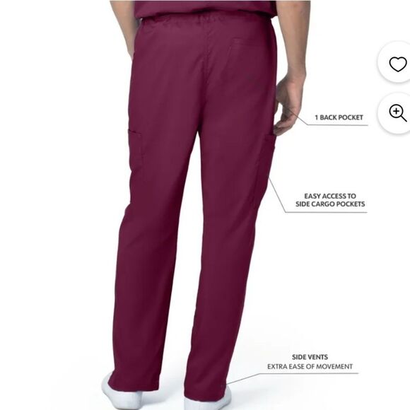 NWT Landau ProFlex Unisex Scrub Bottoms - Picture 2 of 14